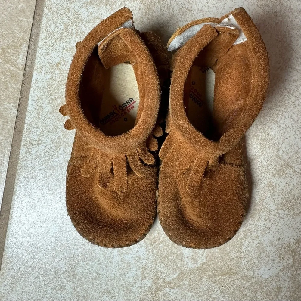 Minnetonka Baby Brown Booties